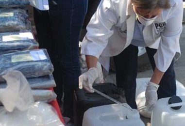 Otro Narcolaboratorio en Acaponeta; Valúan Droga Asegurada Por 7 MDP