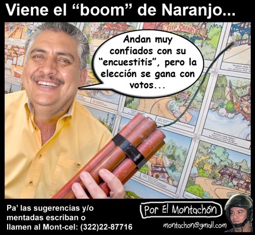 Cartoon/ Viene el “boom” de Naranjo