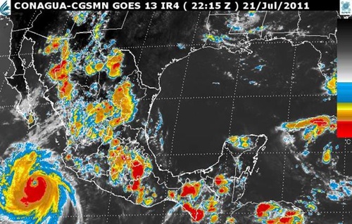 Huracán Dora no Representa Riesgo para la Riviera Nayarit