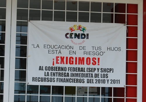 Sin Iniciar Ciclo Escolar el CENDI de Bahía, Por Apatía de Funcionarios de la SEP