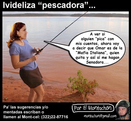 Cartoon/ Ivideliza “Pescadora”…