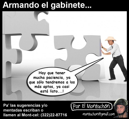 Cartoon/ Armando el Gabinete…