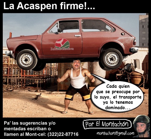 Cartoon/ La Acaspen Firme!…