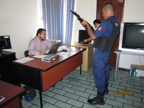 Verifican al Personal de Seguridad de Nayarit