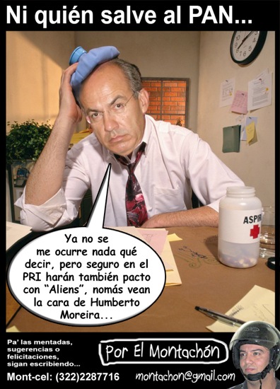 Cartoon/ Ni Quién Salve al PAN…