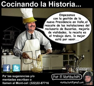 Cartoon/ Cocinando la Historia…