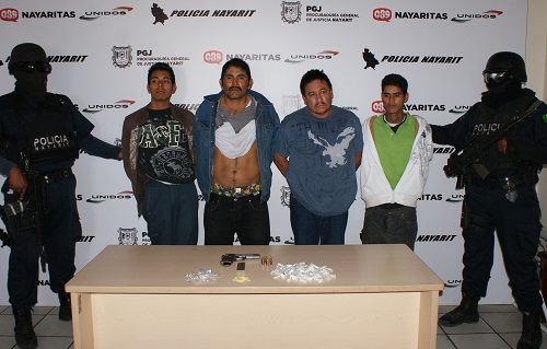 Cuatro Narcomenudistas Menos de las Calles Nayaritas