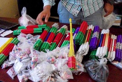 Decomisó Protección Civil casi 10 Kilos de Artefactos de Pólvora