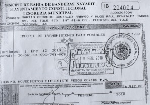 Destapan Cloaca en Catastro en Tiempos de Paniagua Condóminos de Flamingos Acqua