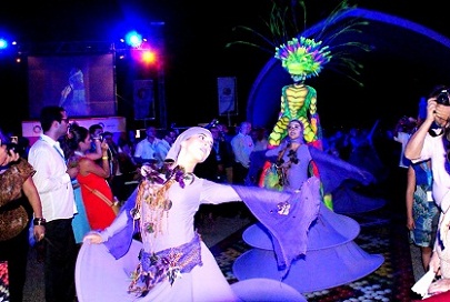 Majestuosa Bienvenida de Bahía al Tianguis Turístico 2012