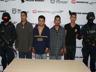Capturan a Banda de Sicarios; Entre Ellos Estaba un Menor