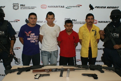 Capturan a Cuatro Zetas en Bahía de Banderas