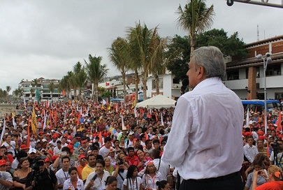 AMLO Anuncia en Bahía Habrá un Gobierno Austero en México