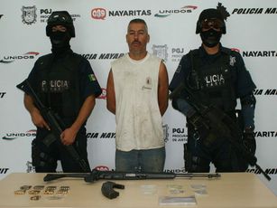 Capturan Distribuidor de Droga de Santa María del Oro