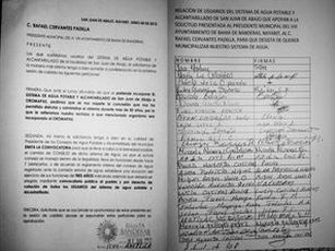 Piden al Alcalde Cambio de Mesa Directiva de Oromapas