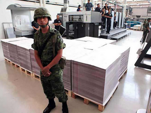 Militares Listos Para la Jornada Electoral