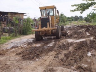 Inició Regidora Reparación de Calles Principales de Villas Miramar