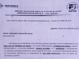 Padres de Familia Tomaran Primaria de San Juan Papachula