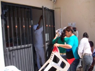Levantan Plantón en la Junta de Conciliación de Bahía