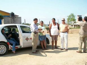 Titular del Área Jurídica del SEPEN Visitó Villas Miramar