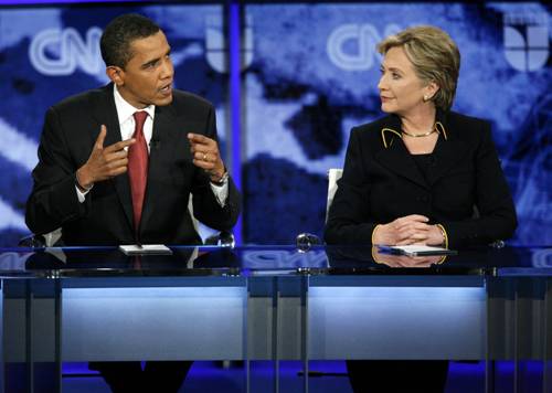 Hillary Clinton y Barack Obama, Los Más Admirados de 2012