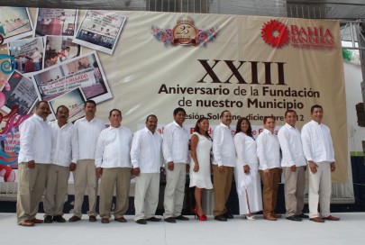 Conmemoran Autoridades el 23 Aniversario Del Municipio