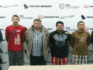 Tras las Rejas Banda de Secuestradores de Rosamorada, Nayarit