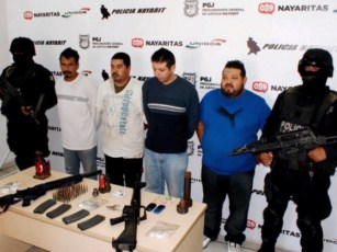 Capturan a Banda de Narcotraficantes en Ixtlán del Río, Nayarit
