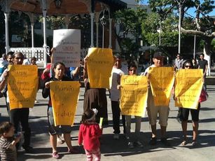 Ante Nula Respuesta del Gobierno, Tianguistas de Mojoneras se Manifestaron