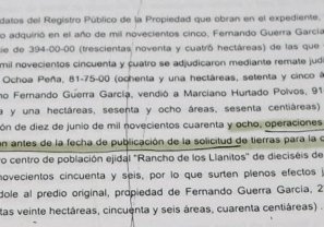 Anuncian Barzonistas Respaldar a Ejidatarios