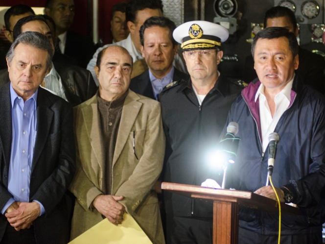 Por revisar dos de 39 cuadrantes en zona de explosión en Pemex: Segob