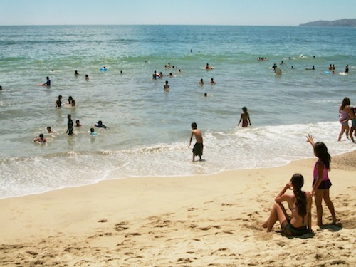 Baja Afluencia de Visitantes en Playa de Bucerías