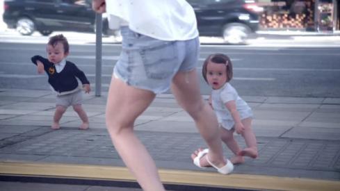 Los Bebés de Evian se vuelven la publicidad más viral