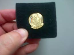 Diputados reciben un pin de oro