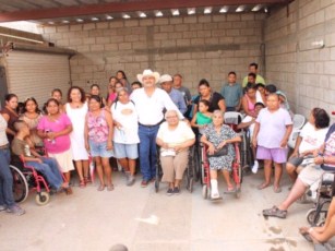 Mantiene Alcalde Voluntad de Apoyar a la Gente