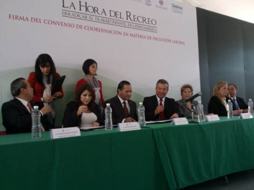 Convenio para eliminar el trabajo de infantes