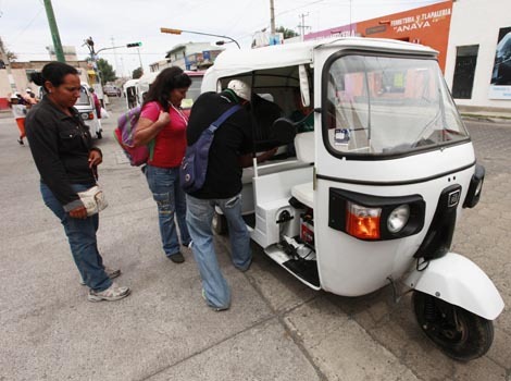 OMS Pide al Gobernador Prohibir la Circulación de Mototaxis