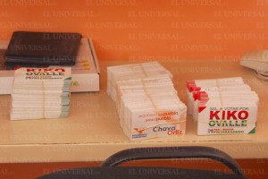 Hallan volantes de PRI y MC en casa ligada a narco