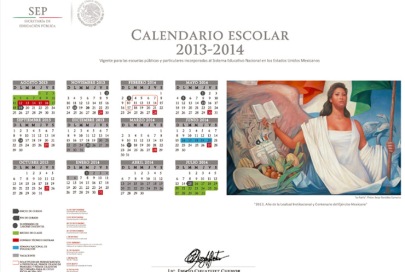 El Próximo Ciclo Escolar 2013/2014 Será de 200 Días de Clases Efectivas