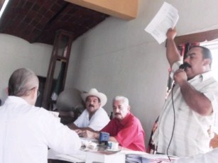 Gana la Planilla de Julio Larios el Comisariado Ejidal de San Juan de Abajo