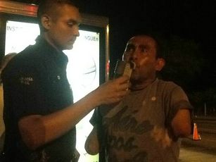 David Gutiérrez, Conocido Discapacitado Retenido en Alcoholímetro