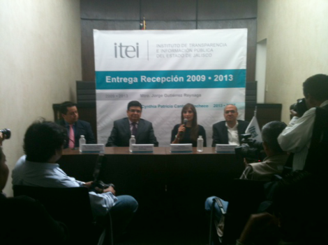 Inicia entrega-recepción del ITEI