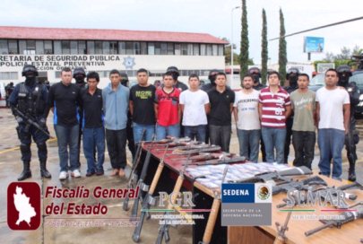 Capturan a 26 Integrantes del Cártel de “Los Zetas”