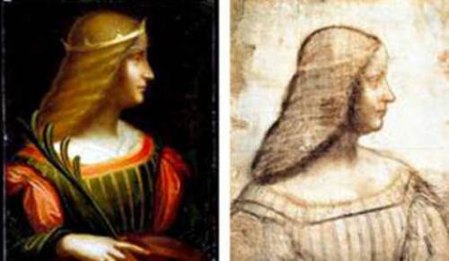 Descubren 500 años después un retrato a color de Da Vinci