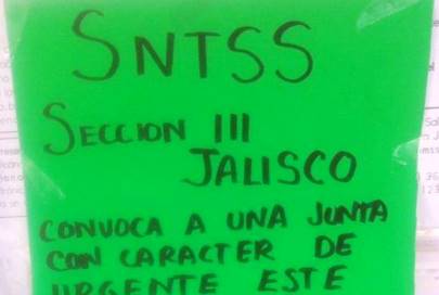 Se Inconforman y Protestan Trabajadores del IMSS