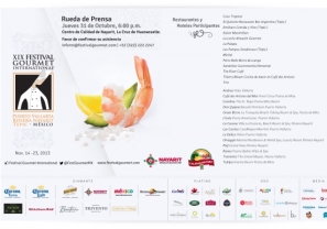 Todo Listo Para la Rueda de Prensa de Festival Gourmet