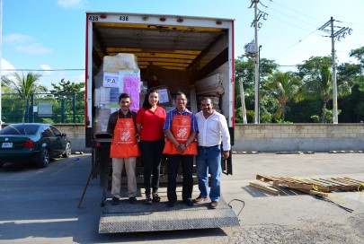 Aporta Home Depot Para Obra de Casa Hogar Refugio de Amor