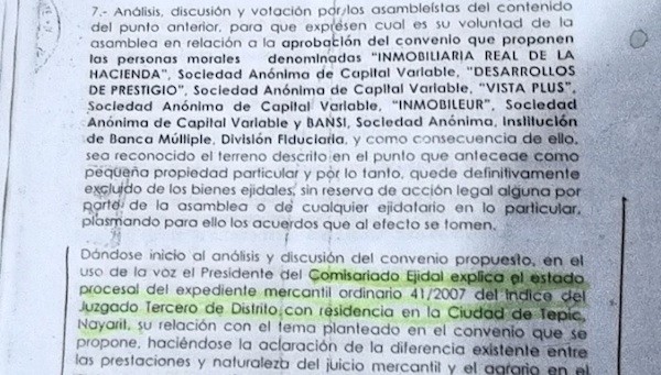 Rechazan Regularización de la Tierra y Toman Ejido de la Cruz de Huanacaxtle