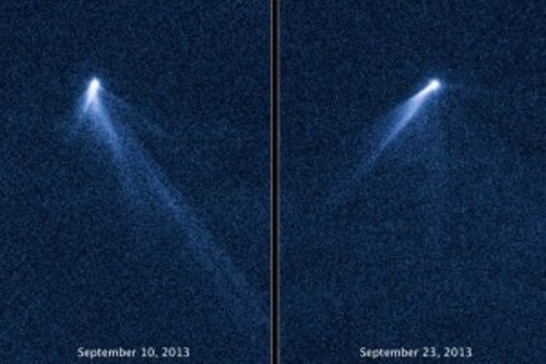 Hubble descubre un extraño asteroide