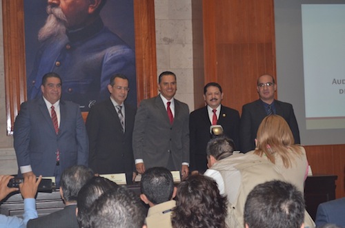 Presente Rafa Cervantes en Toma de Posesión de Roy Rubio